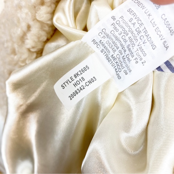 J. Crew | Shearling Sherpa Toggle Coat in Cement - Picture 11 of 13